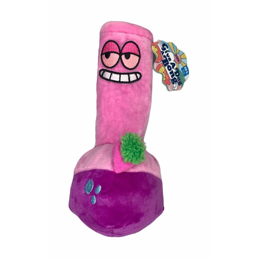 Bark Box Dog Toy‎ M/L Give A Dog A Bong 4/20 Limited Edition- BRAND NEW
